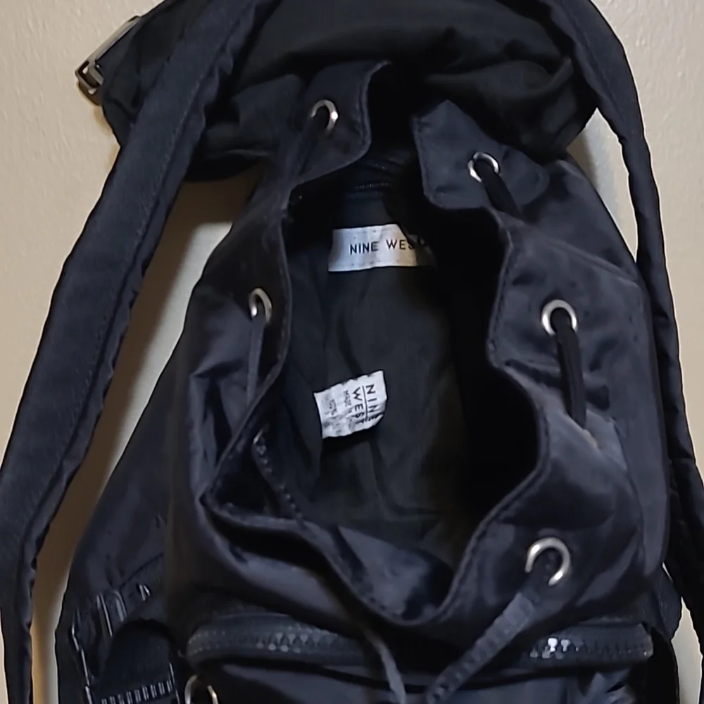 Nine West Black Backpack - Picture 3 of 4